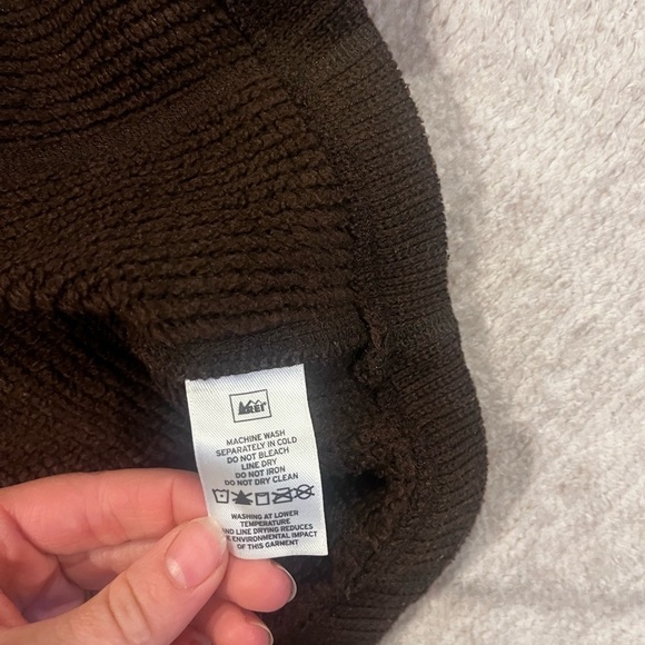REI Co-op Olancha Pass Fleece Sweater - Men's Brown Size Small - Picture 3 of 8
